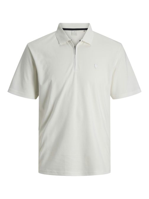 ZIPPED POLO SHIRT