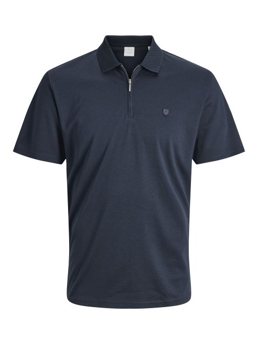 ZIPPED POLO SHIRT