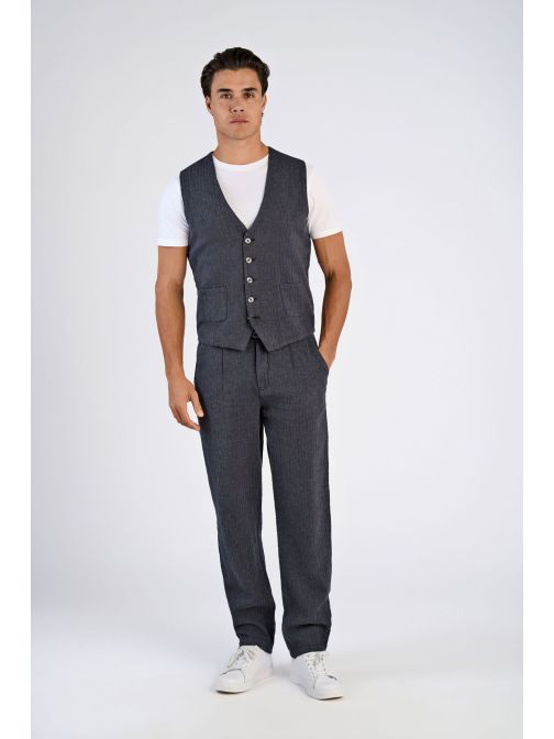 PAMUTVÁSZON MELLÉNY