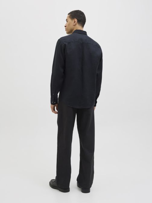 REGULAR FIT LENVÁSZON ING 