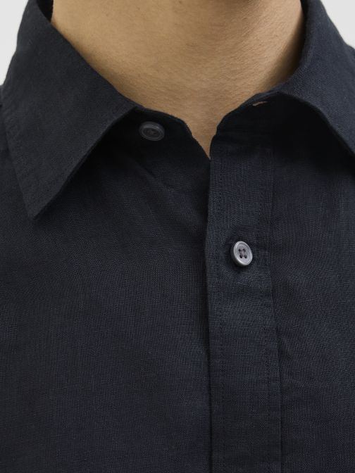 REGULAR FIT LENVÁSZON ING 