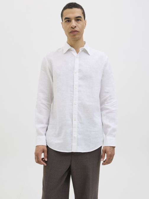 REGULAR FIT LENVÁSZON ING 