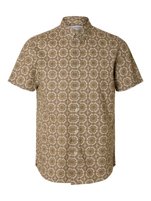 SLIM FIT LENVÁSZONTARTALMÚ ING
