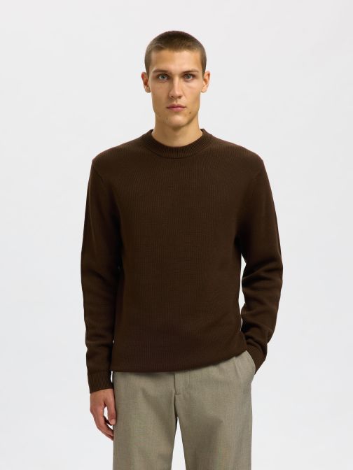 ORGANIC COTTON KNITTED PULLOVER