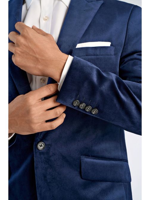 SLIM FIT BÁRSONY SPORTZAKÓ 