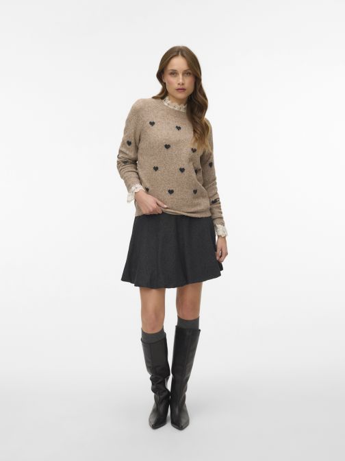 MINTÁS KÖTÖTT PULÓVER 