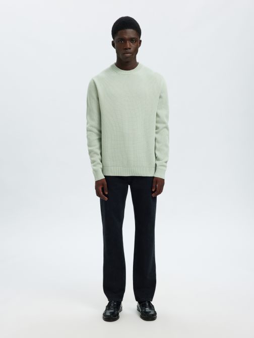 ORGANIC COTTON KNITTED PULLOVER