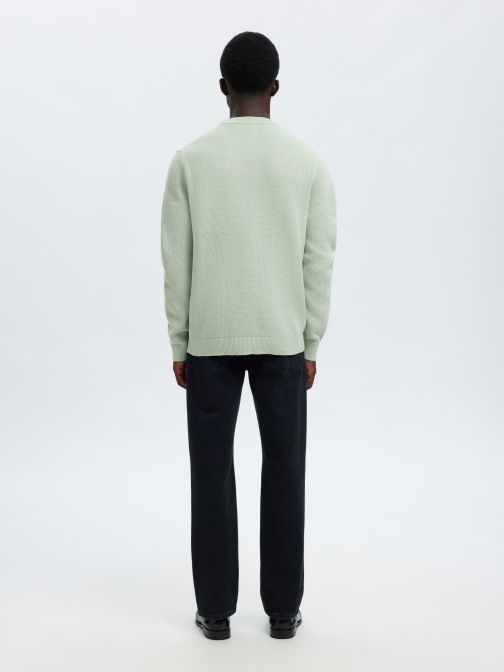 ORGANIC COTTON KNITTED PULLOVER