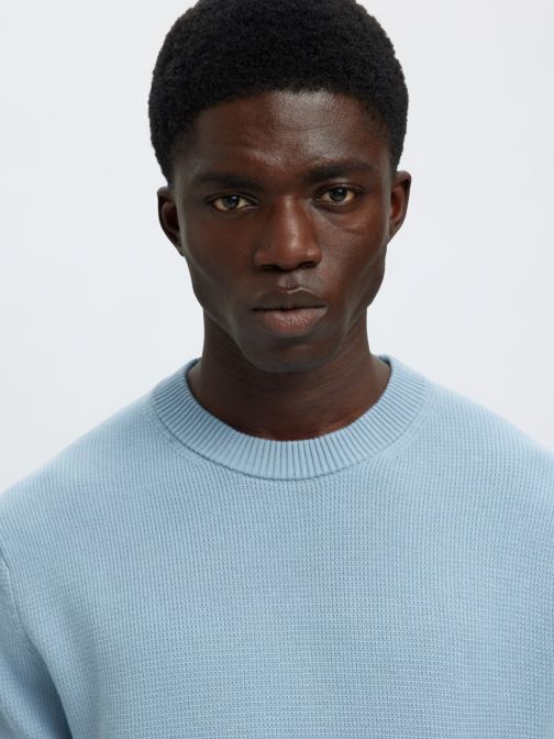 ORGANIC COTTON KNITTED PULLOVER