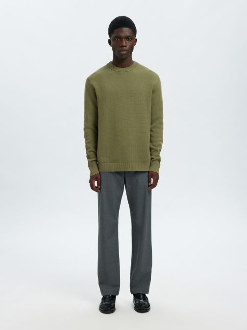 ORGANIC COTTON KNITTED PULLOVER