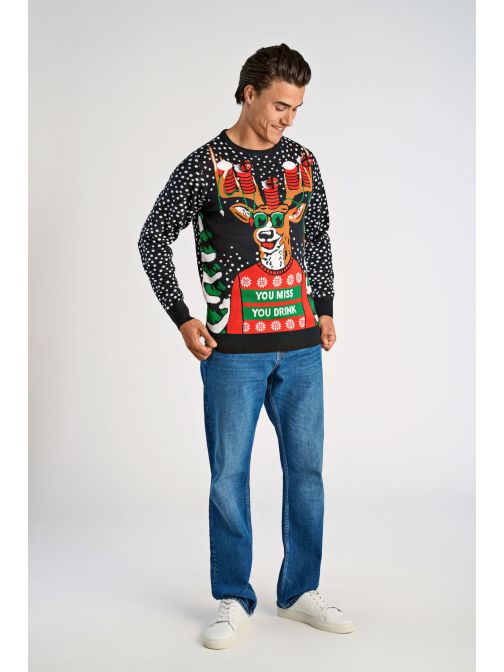 ÜNNEPI MINTÁS INTERAKTÍV PULÓVER