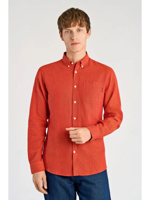 RELAXED FIT LENVÁSZON ING 