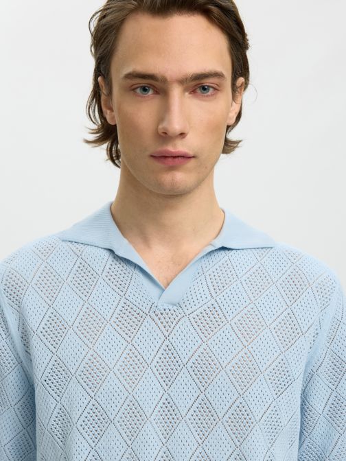 STRUKTÚRÁLT KÖTÖTT PÓLÓ