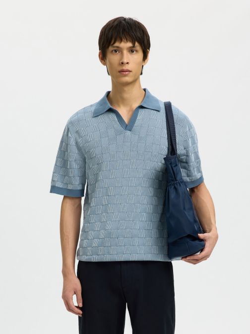 KNITTED POLO SHIRT