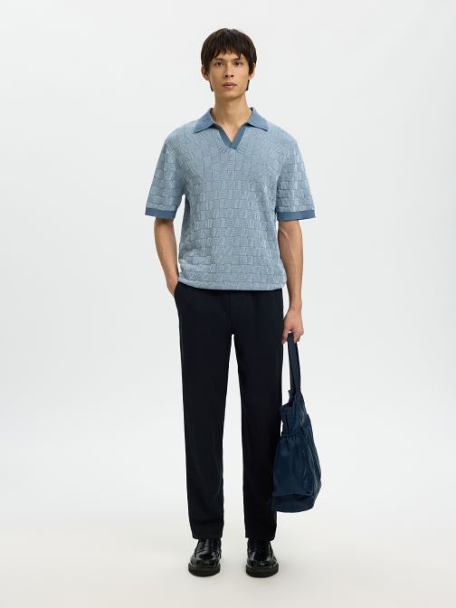 KNITTED POLO SHIRT