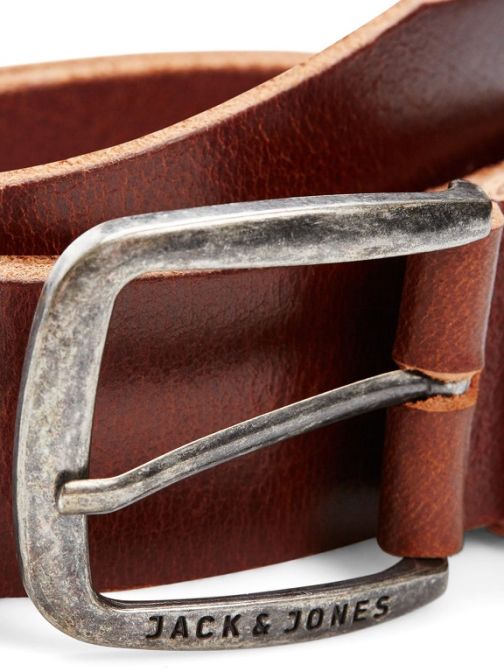 JJIPAUL JJLEATHER BELT NOOS Black Coffee