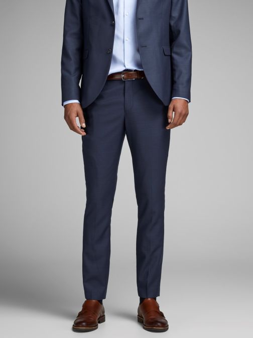 SLIM FIT SUIT TROUSERS